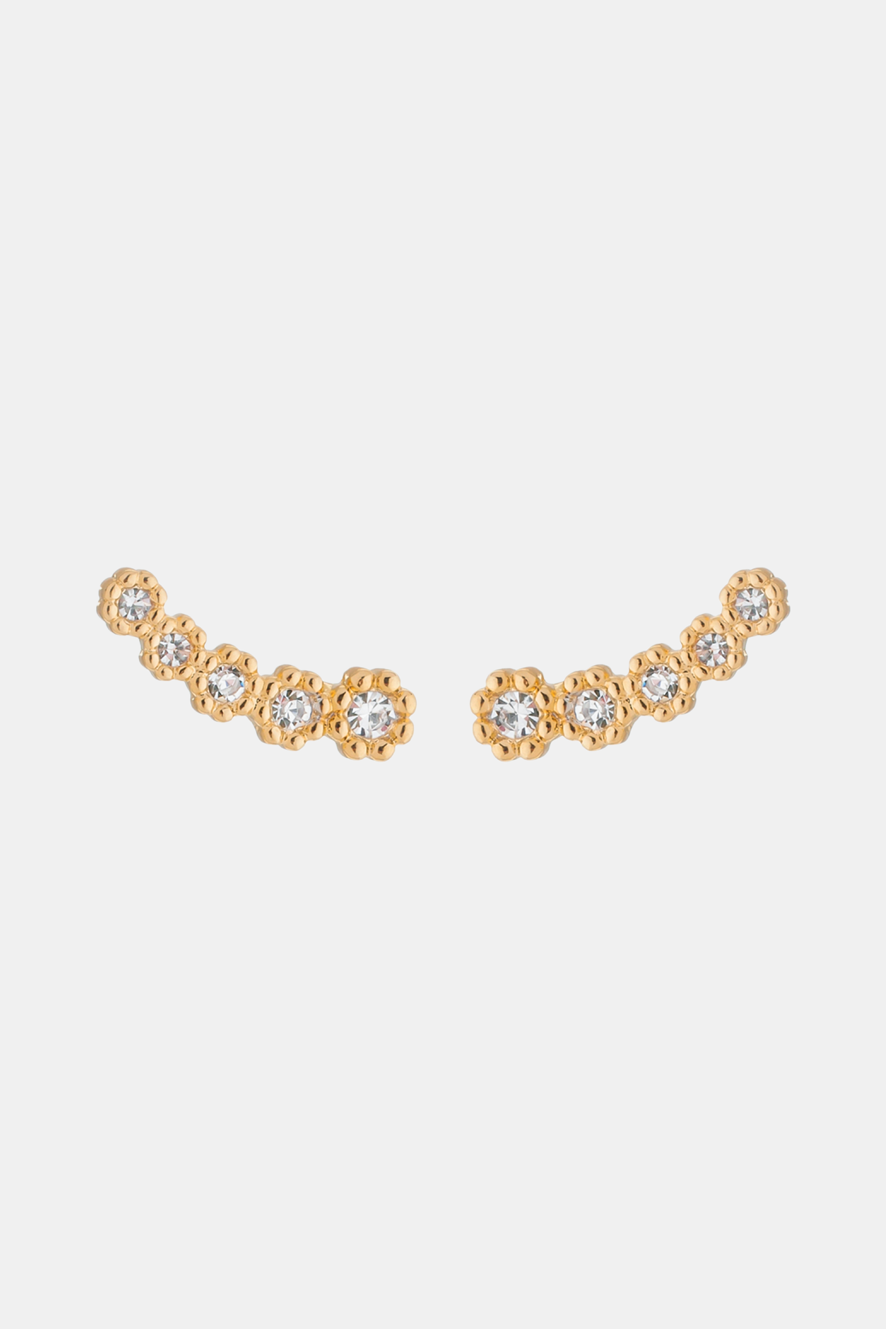 Brinco Ear Cuff 5 Pedras Zircônia