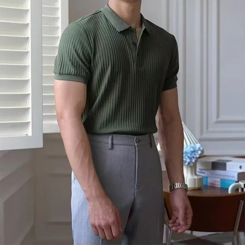 Vertical Texture Polo