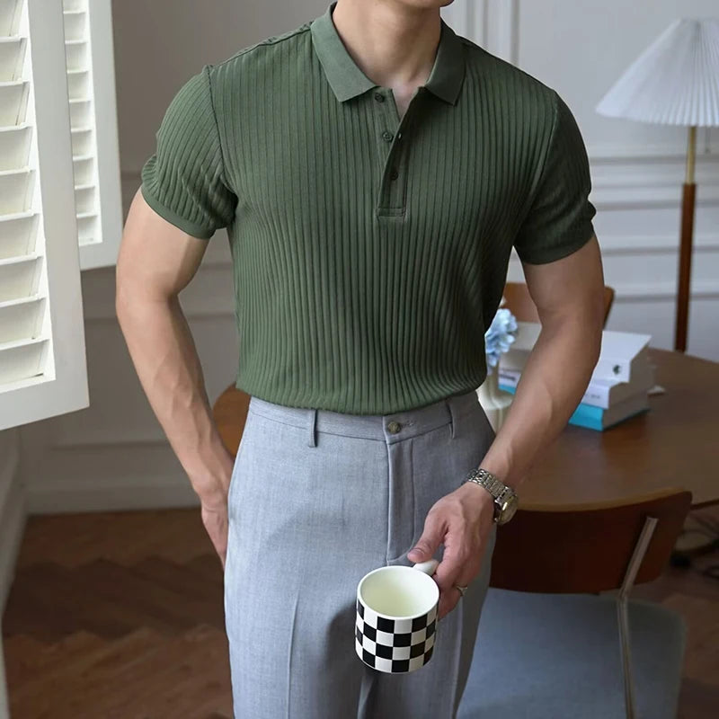 Vertical Texture Polo