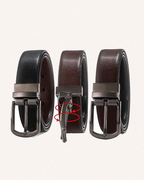 Double-Sided Leather Belt