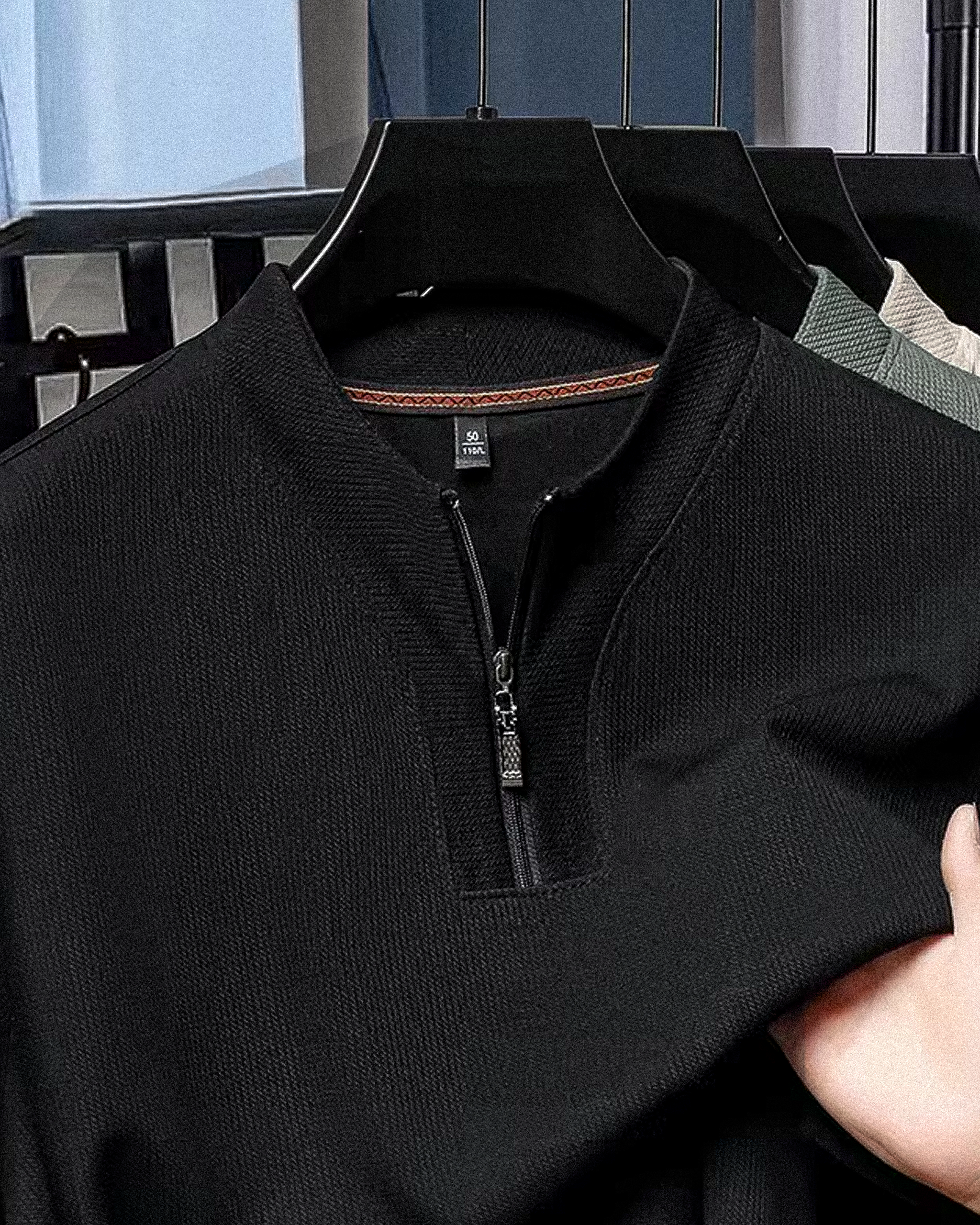Zip Collar Polo